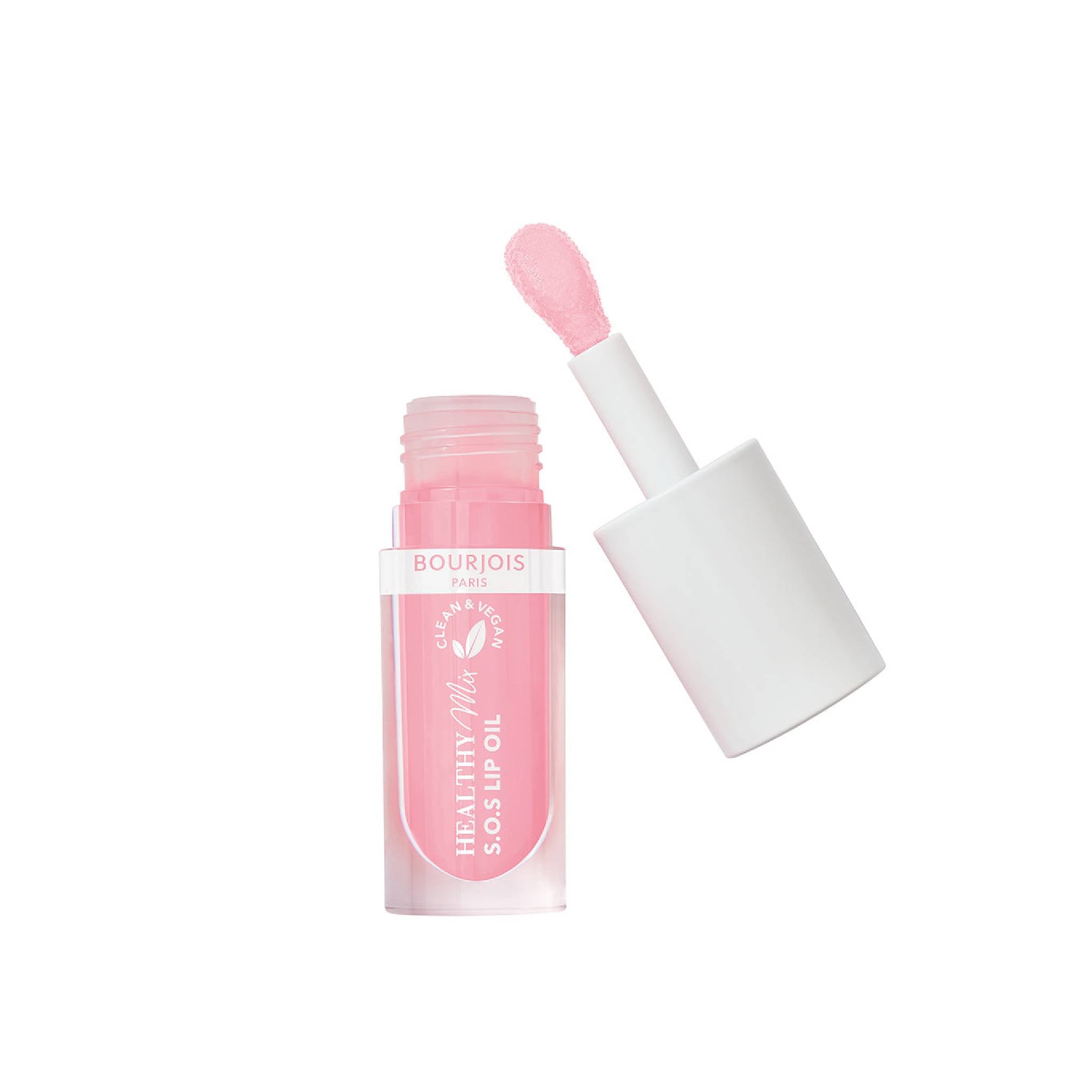 Bourjois Paris Healthy Mix Sos Lip Oil 01 Douceur De Rose Lebanon
