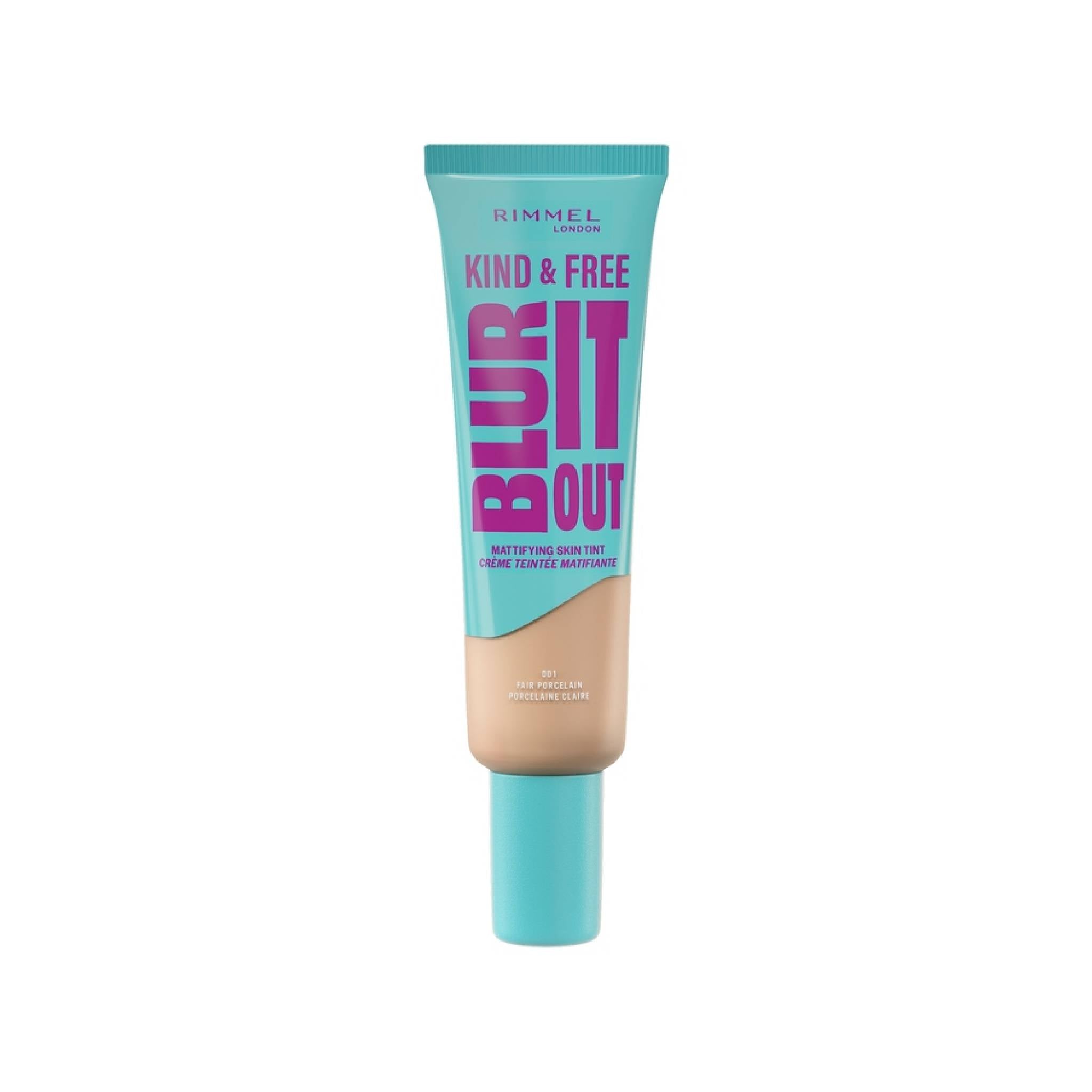 Rimmel London Kind & Free BLUR IT OUT Mattifying Skin Tint 160 Vanilla Lebanon