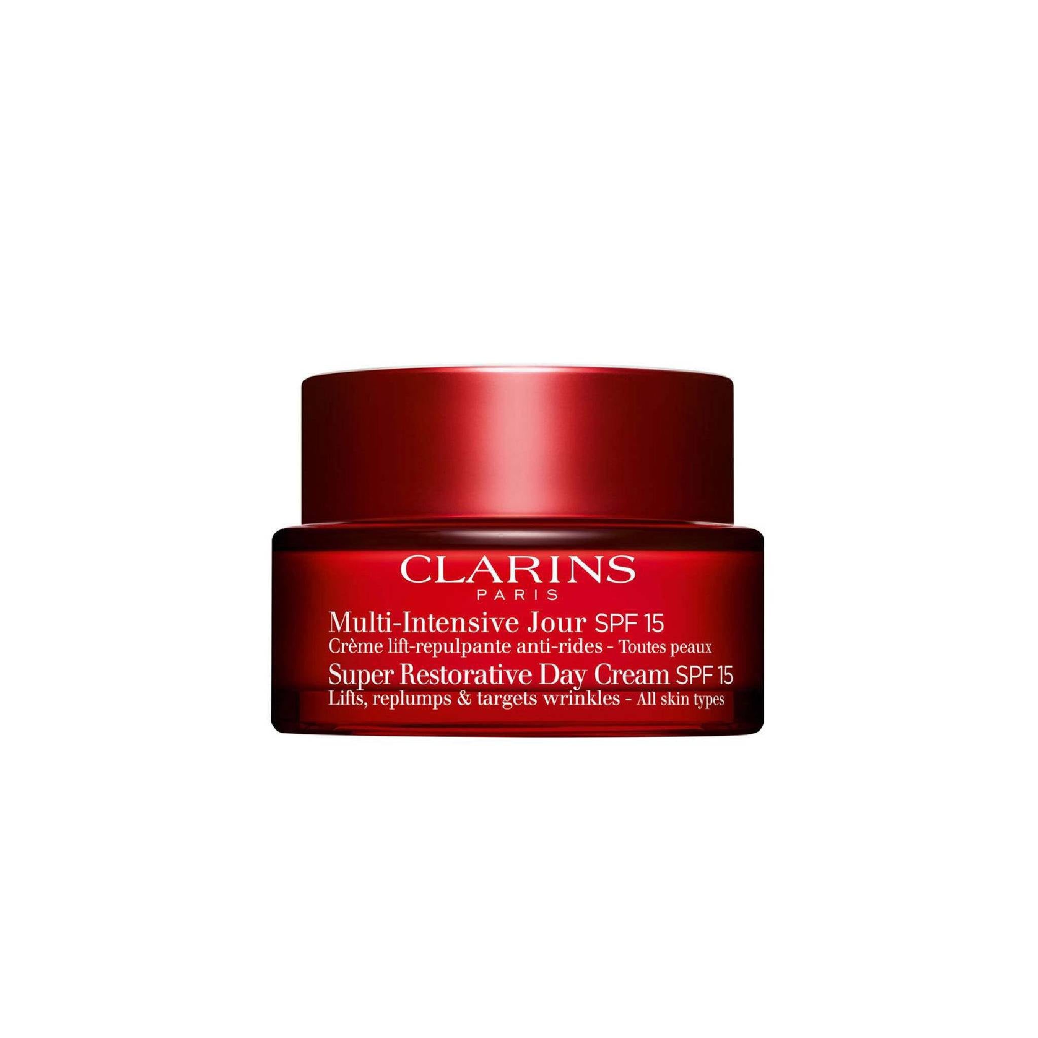 Clarins Super Restorative Day Cream SPF15 All Skin Types 50ml Lebanon