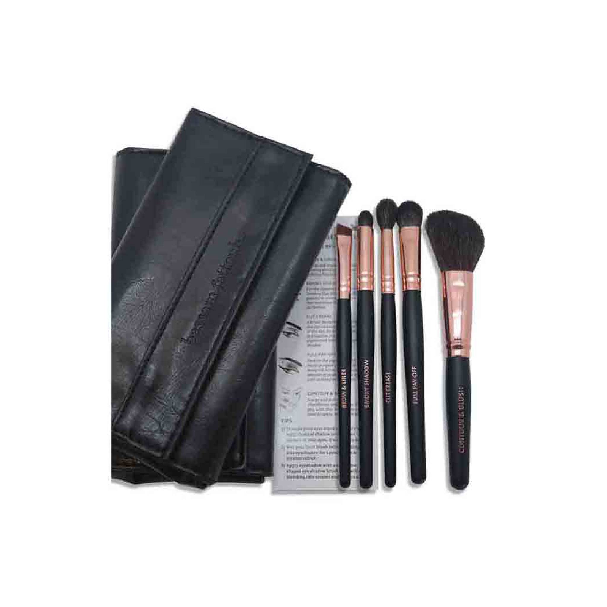 Bassam Fattouh Cosmetics Be Flawless Brush Set Of 5 pieces Lebanon