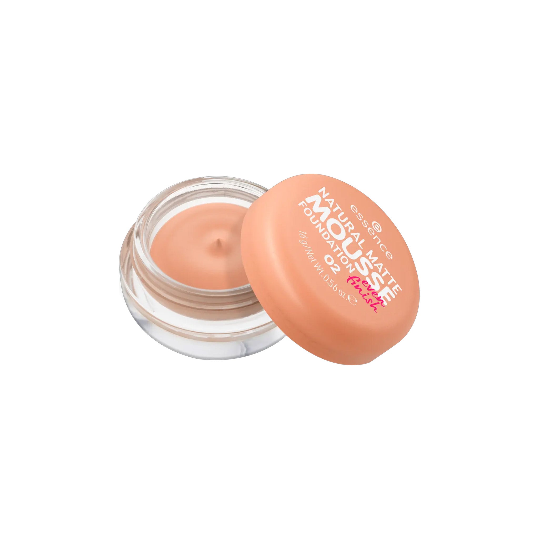 Essence Natural Matte Mousse Foundation 02 Lebanon