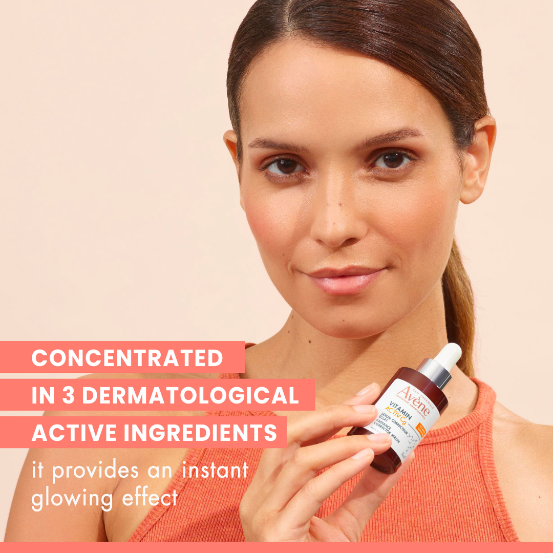 Buy Avène Radiance Vitamin Activ Cg Corrector Serum & Get a FREE 10ml Hyaluron Activ B3 Plumping Serum