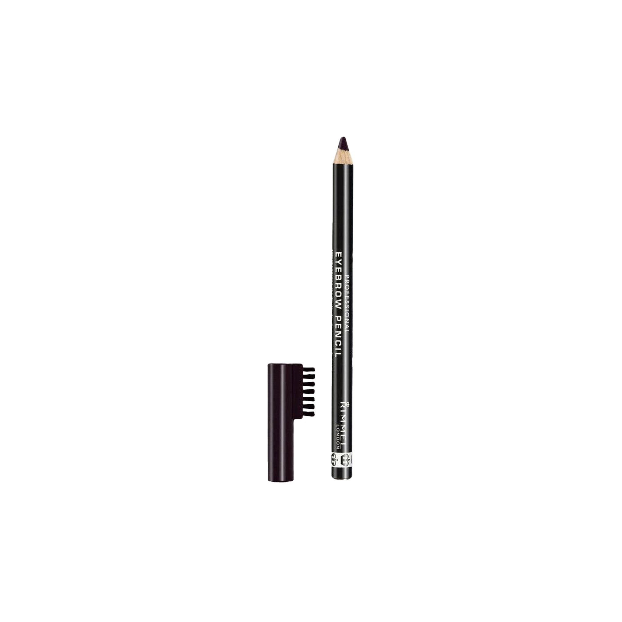 Rimmel London Brow This Way Professional Eyebrow Pencil 004 Black Lebanon