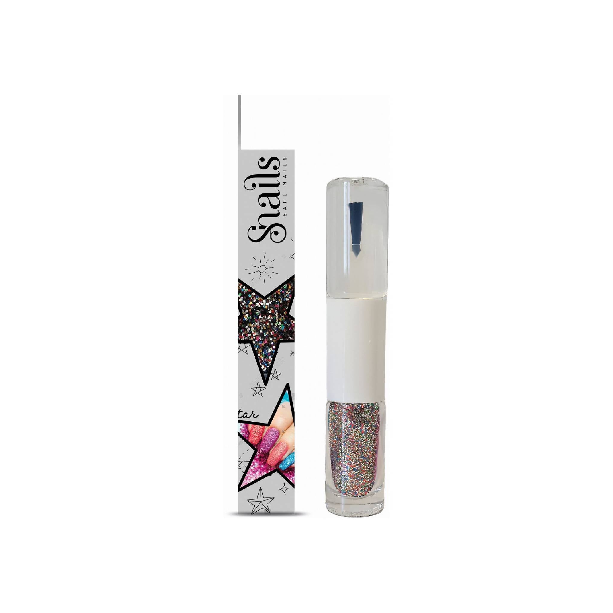 Snails Safe Nails Magic Dust Multi Colour 2-In-1 Nail Glitter With Top Coat 6.5g Lebanon