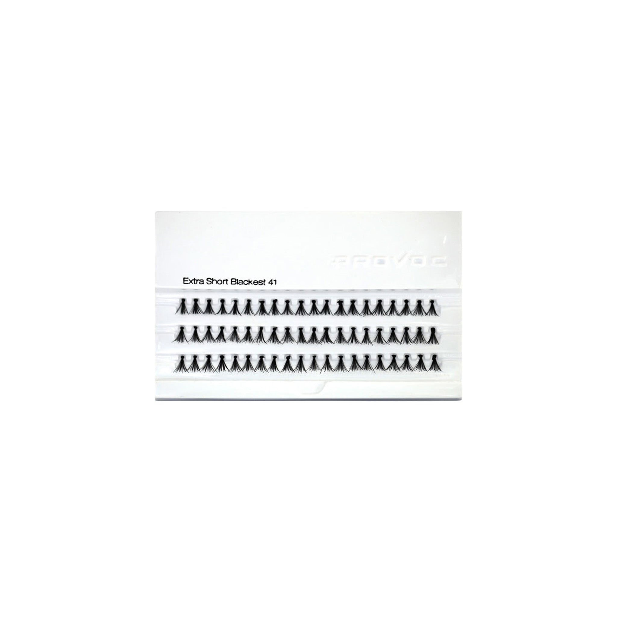 Provoc Flare Lashes 41 Extra Short Blackest Lebanon