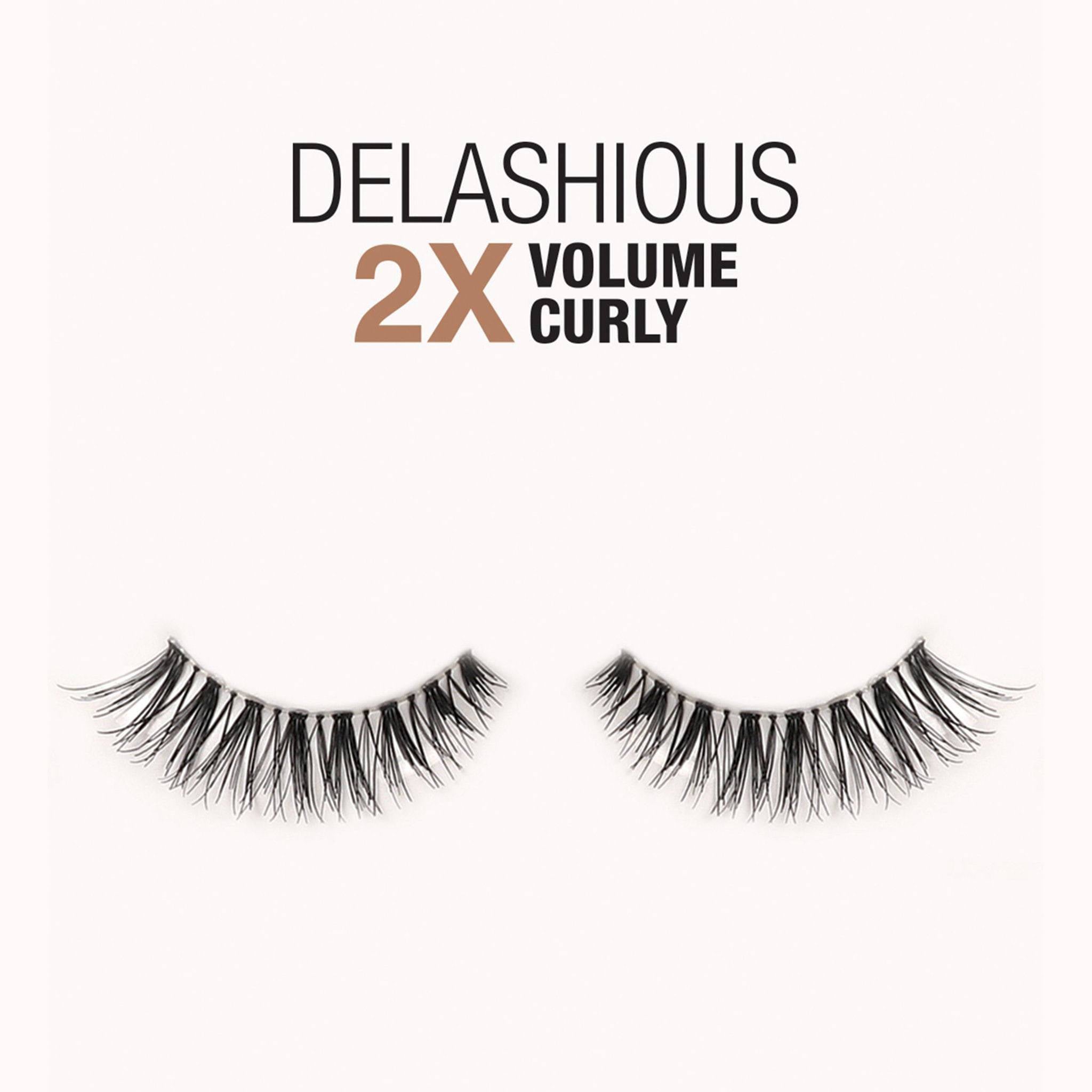Samoa Cosmetics Samoa Delashious 2X Volume Curly False Eyelashes Lebanon