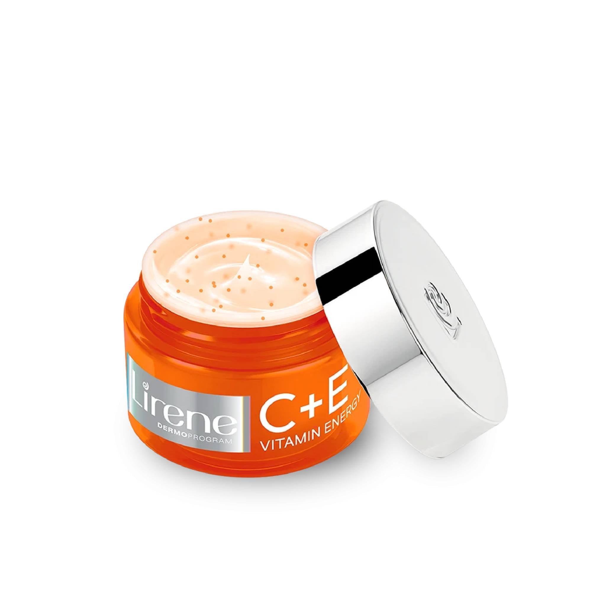 Lirene C+D Pro Vitamin Energy Moisturizing And Brightening Day Cream-Gel Normal To Combination 50ml Lebanon