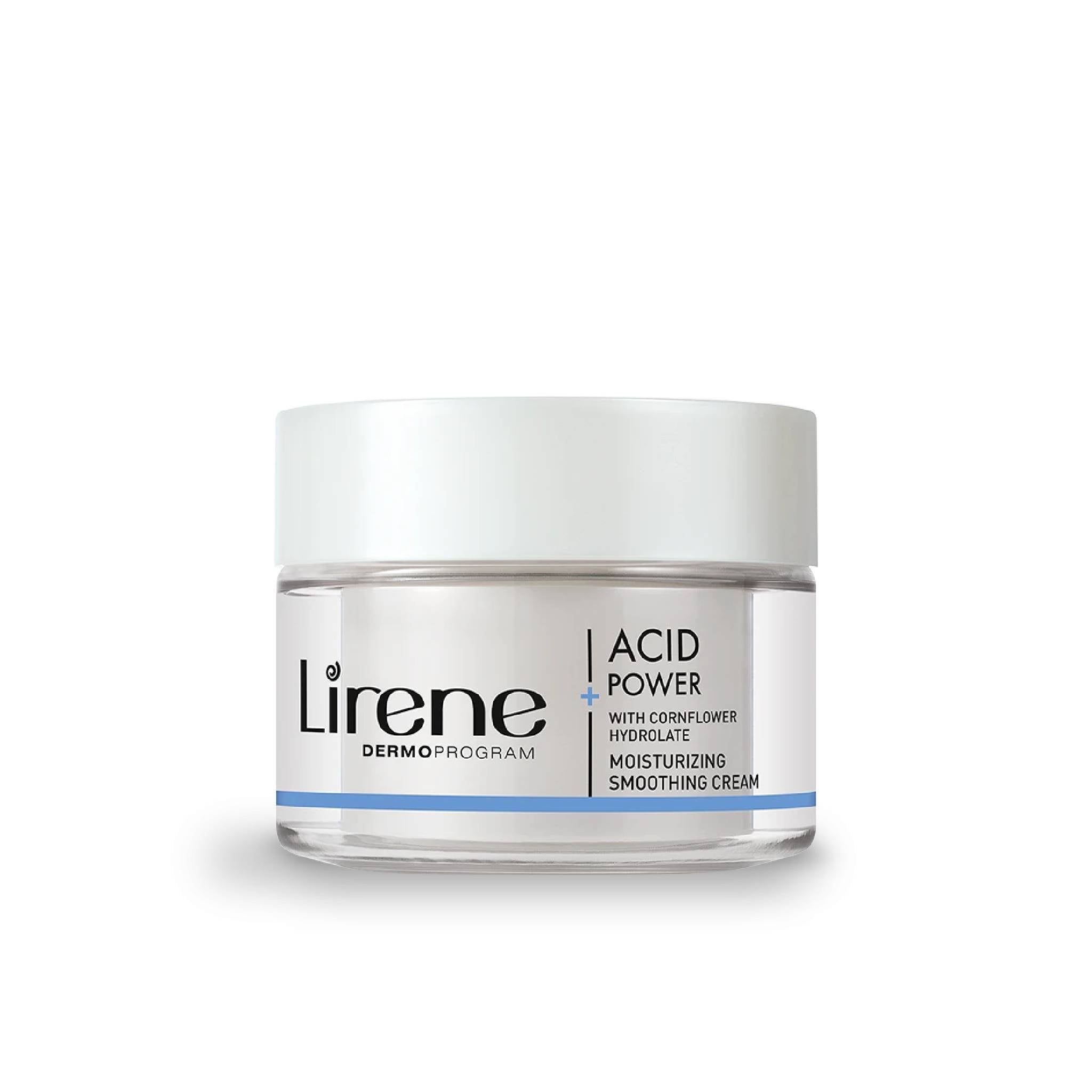 Lirene Acid Power Moisturising Smoothing Cream 50ml Lebanon