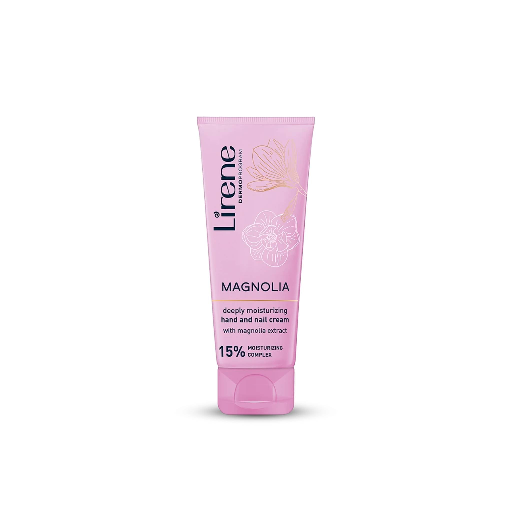 Lirene Magnolia Deep Moisturizing Hand & Nail Cream 75ml Lebanon