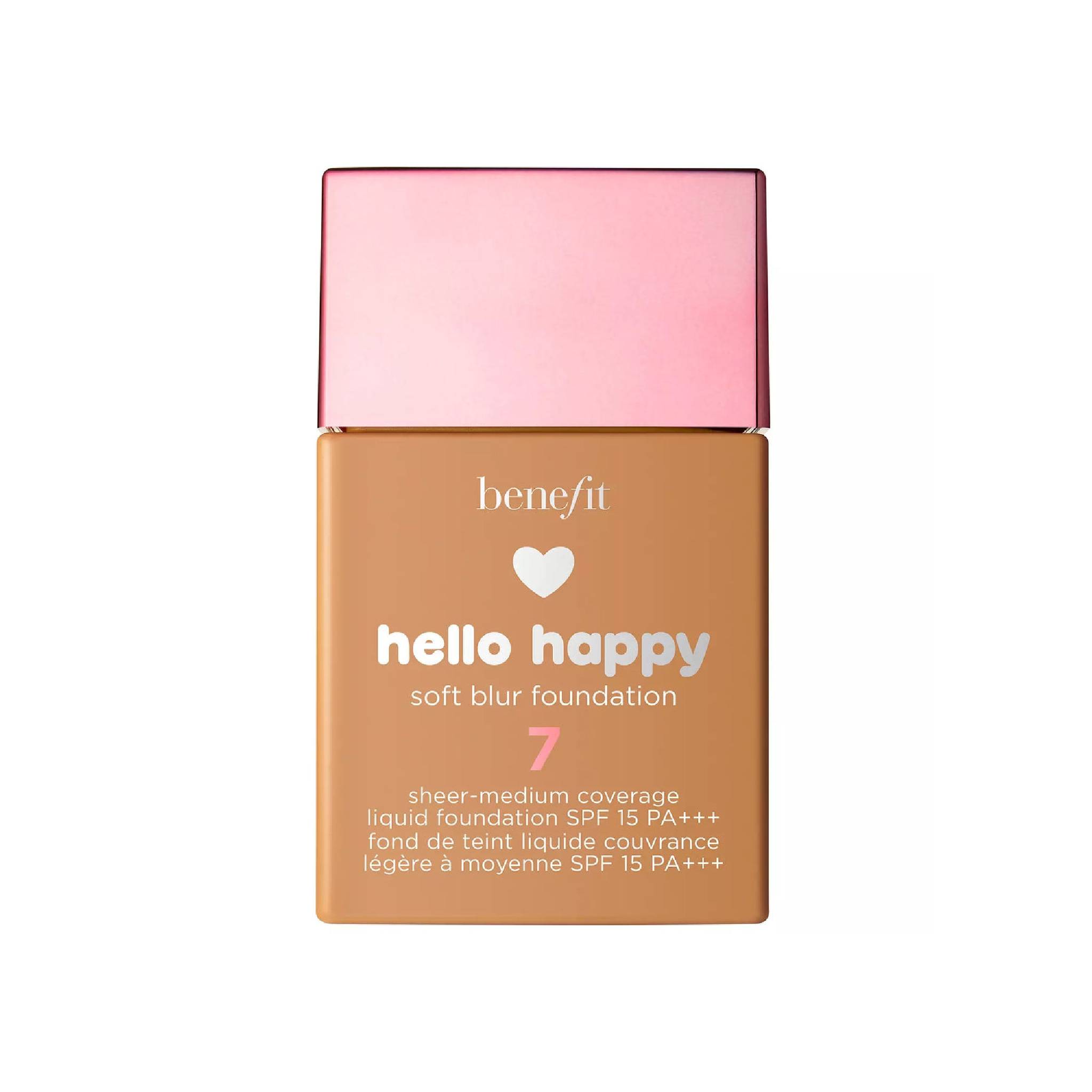 Benefit Hello Happy Soft Blur Foundation 07 Medium-Tan Warm Lebanon