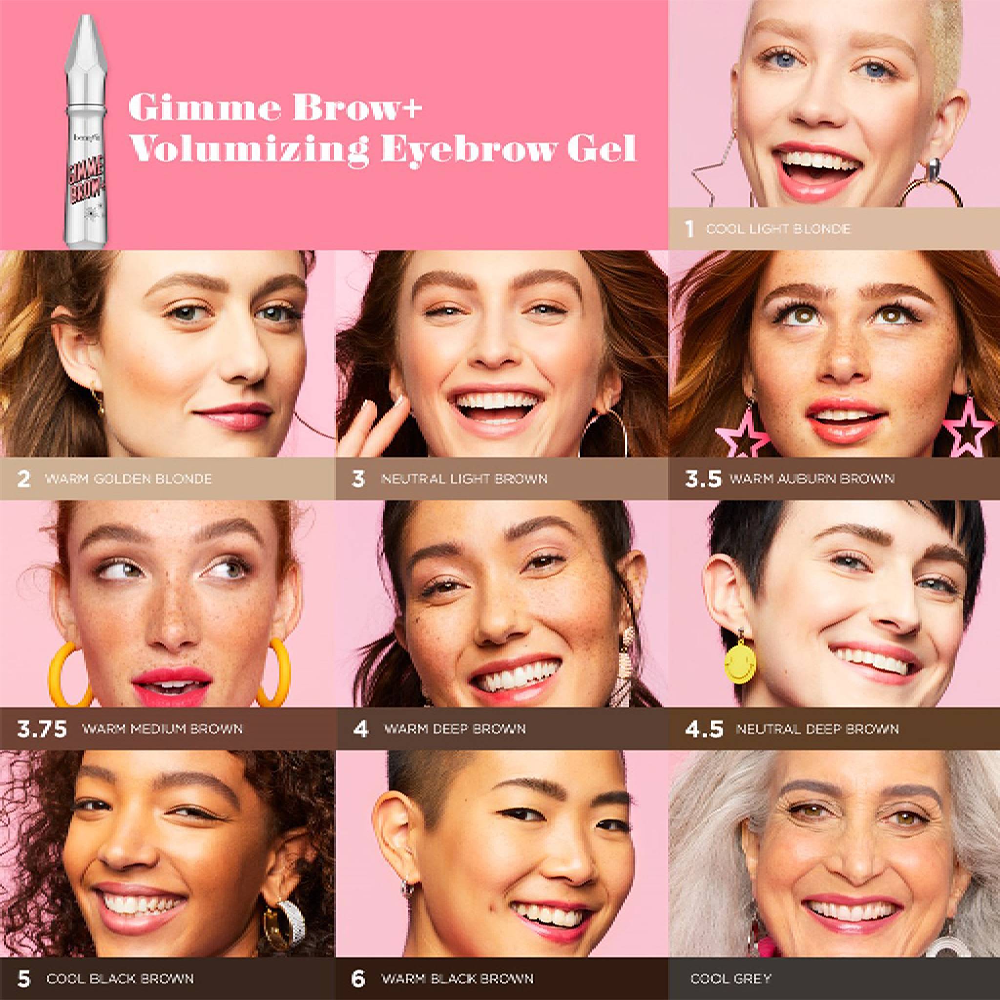 Benefit Gimme Brow+ Volumizing Eyebrow Gel Mini 05 Deep Lebanon