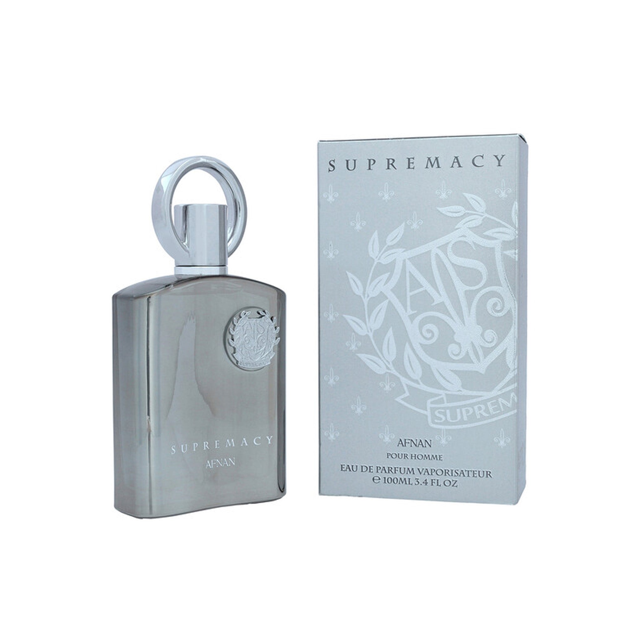 Afnan Supremacy Silver Eau de Parfum 100ml Lebanon