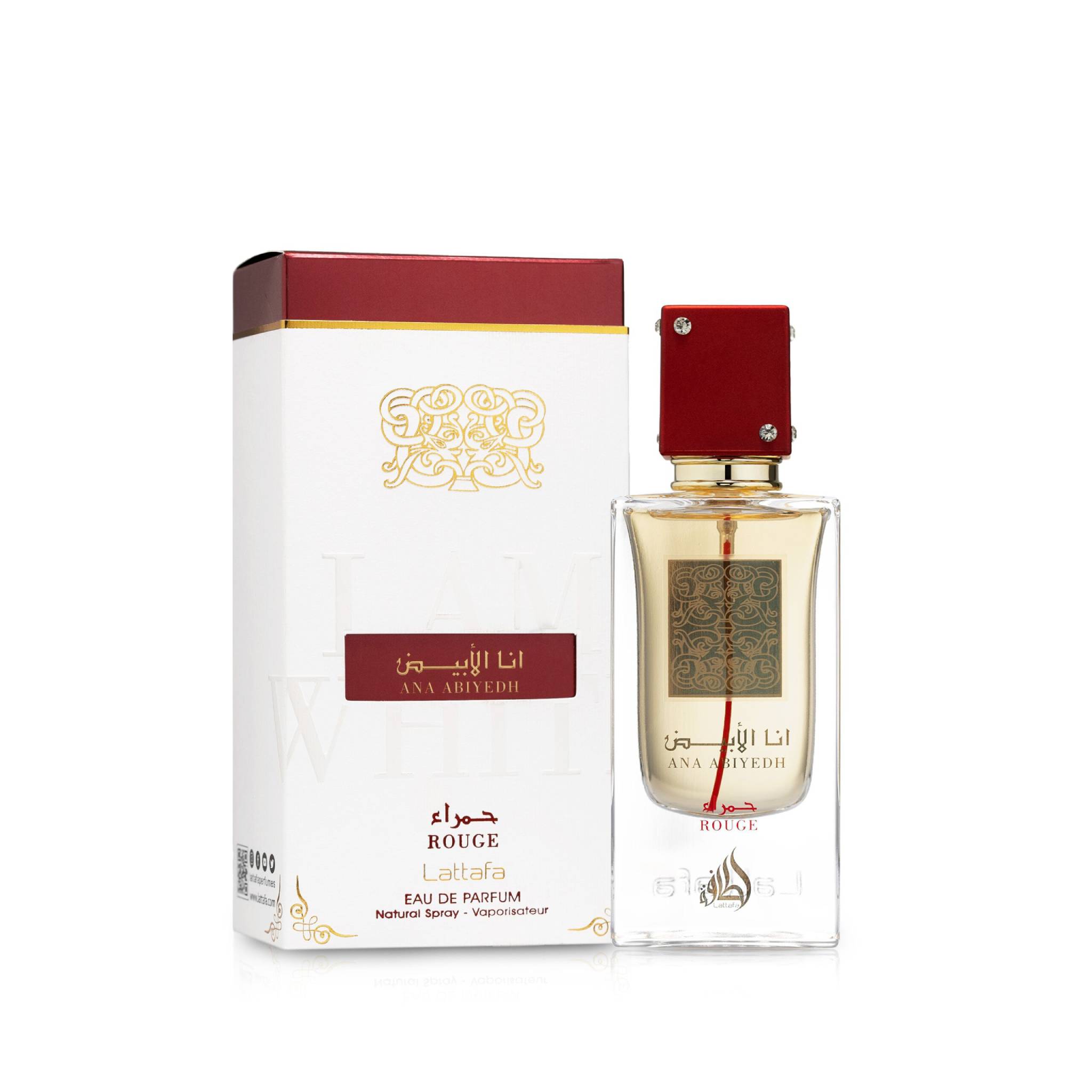 Lattafa Ana Abiyedh Rouge Eau de Parfum 60ml Lebanon