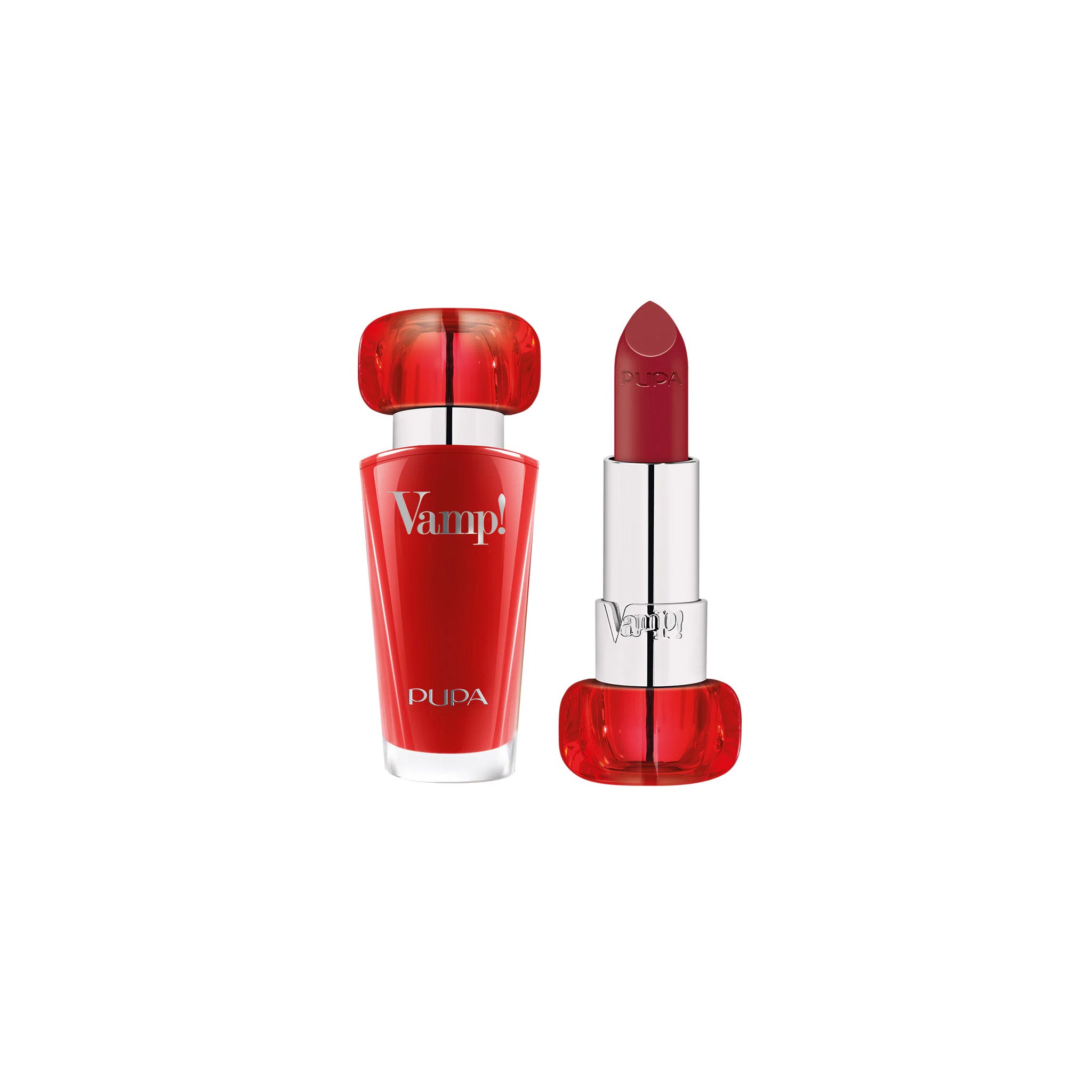 Pupa Milano Vamp! Lipstick 300 Scarlet Bordeaux Lebanon