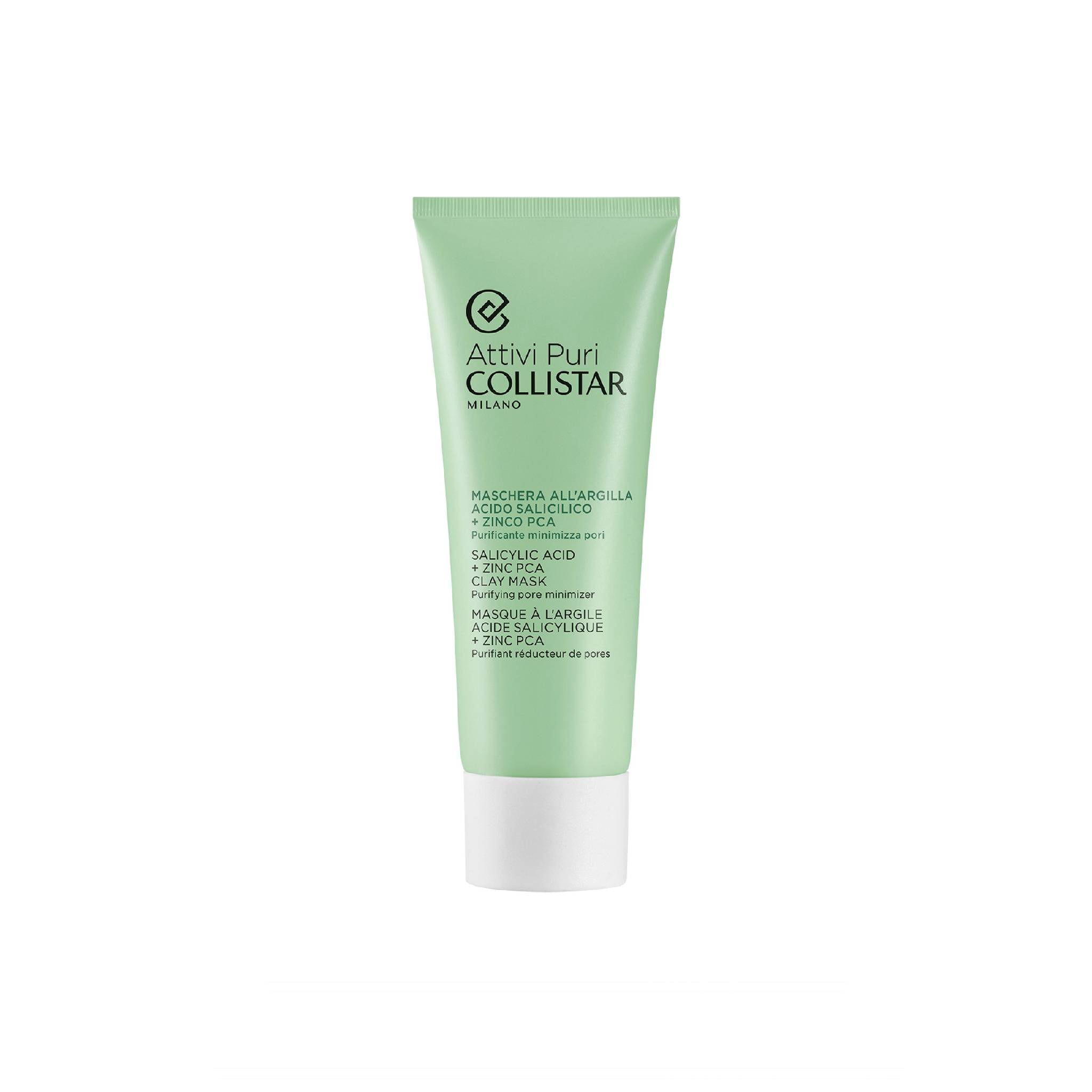 Collistar Attivi Puri Salicylic Acid + Zinc Pca Clay Mask 75ml Lebanon