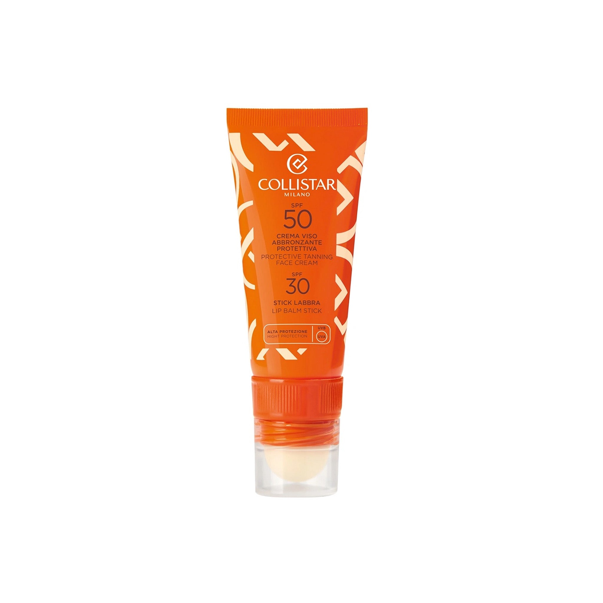 Protective Tanning Face Cream SPF50 + Lip Balm Stick SPF30