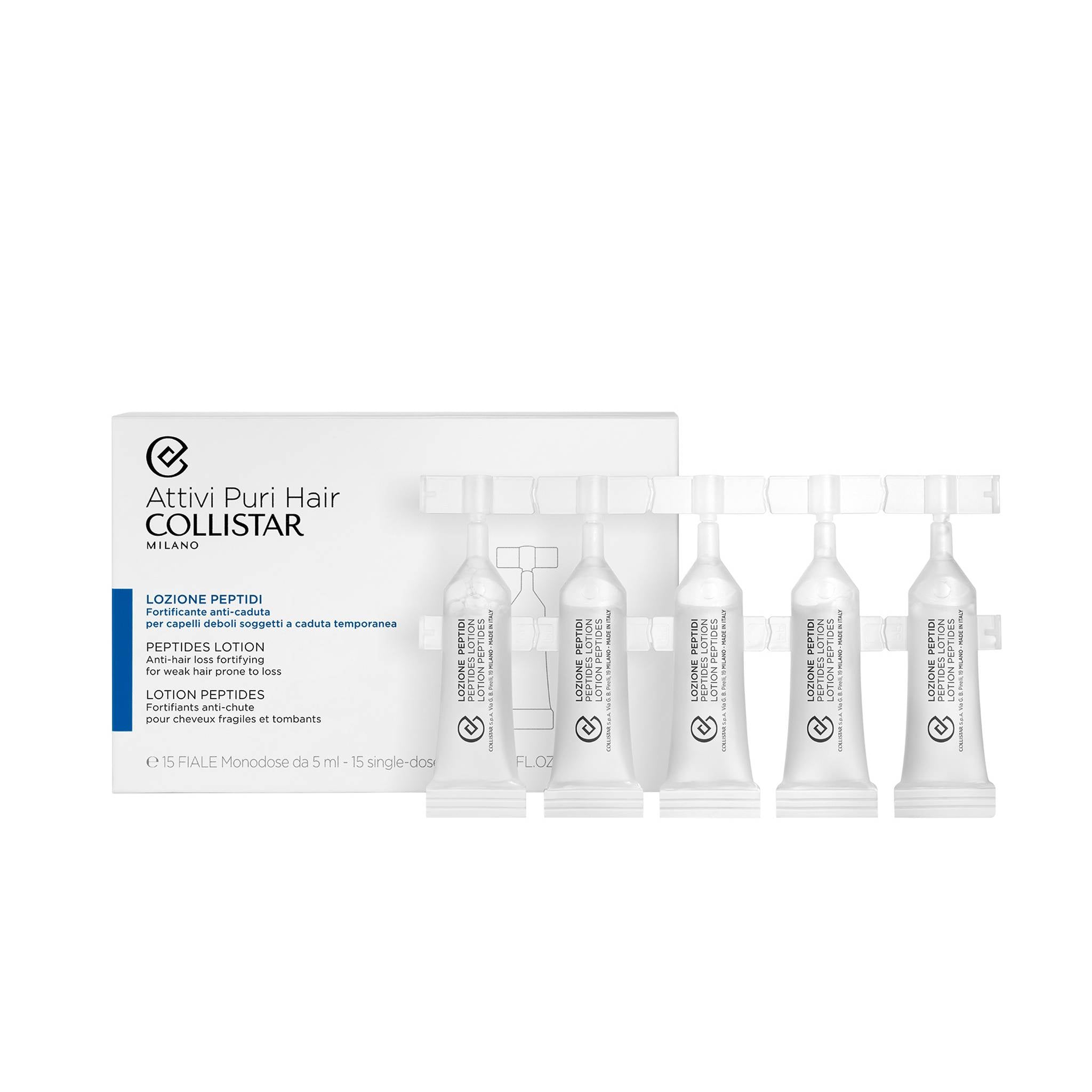 Collistar Peptides Lotion Anti-Hair Loss Fortifying 15*5ml Lebanon