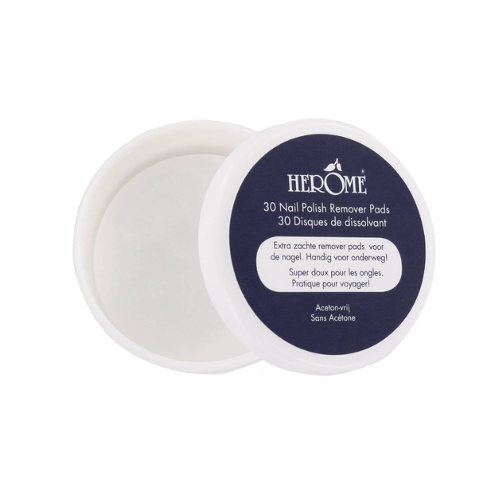 Herome Cosmetics Caring Nail Polish Remover Pads 30pcs Lebanon