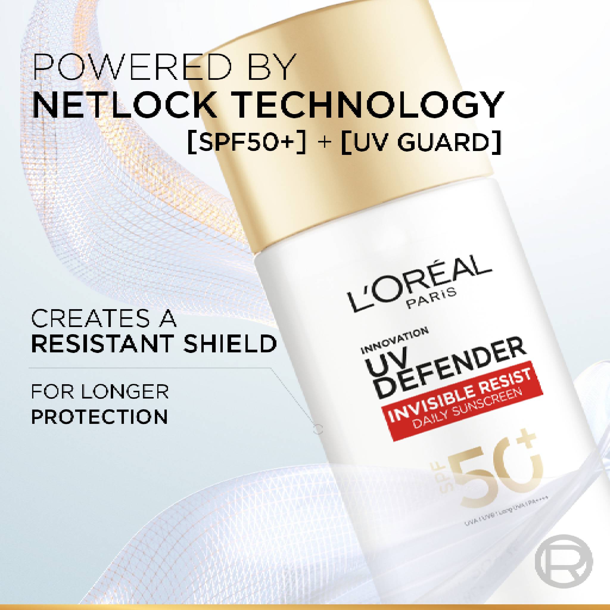 UV Defender Invisible Resist Daily Sunscreen