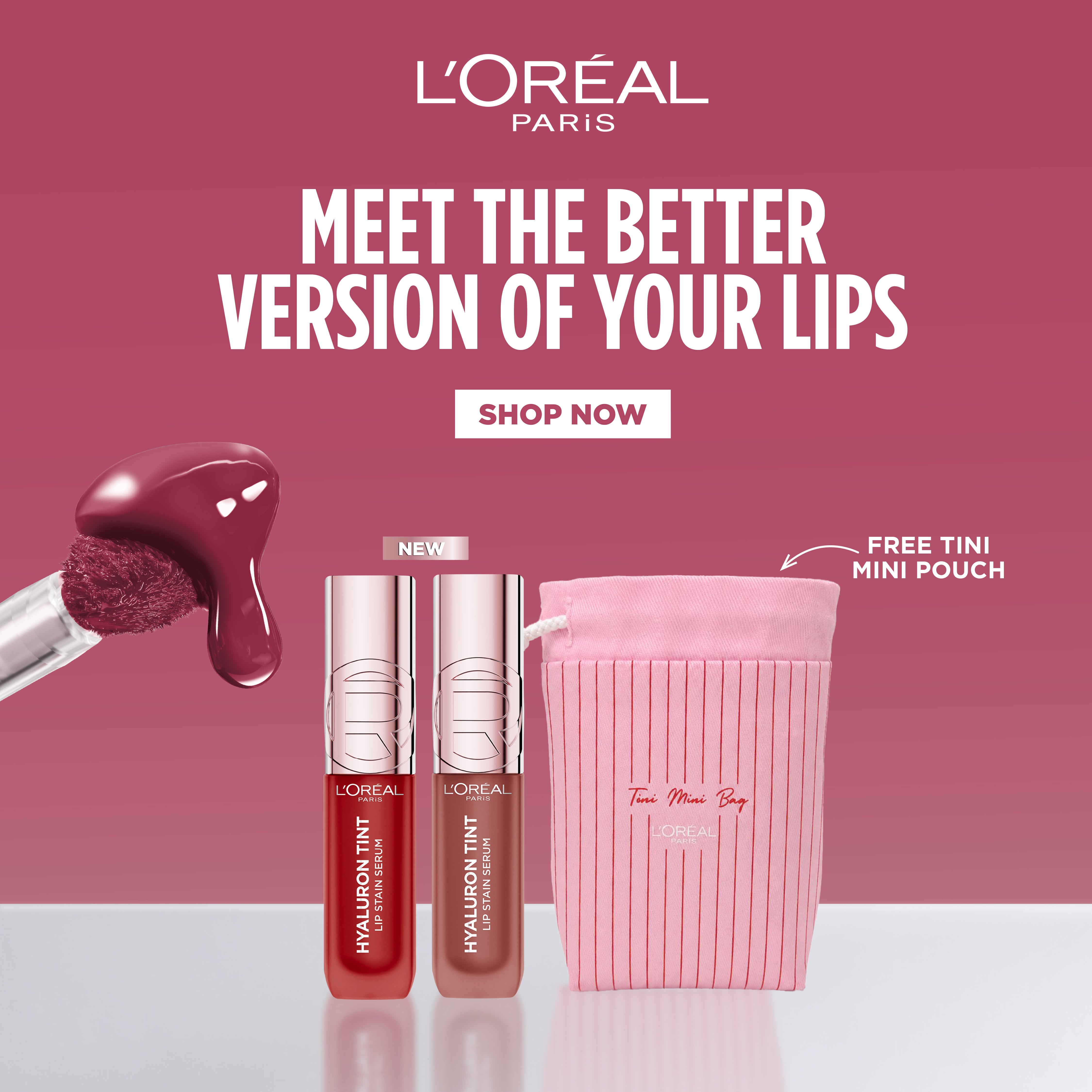 Hyaluron Tint Lip Stain Serum Duo