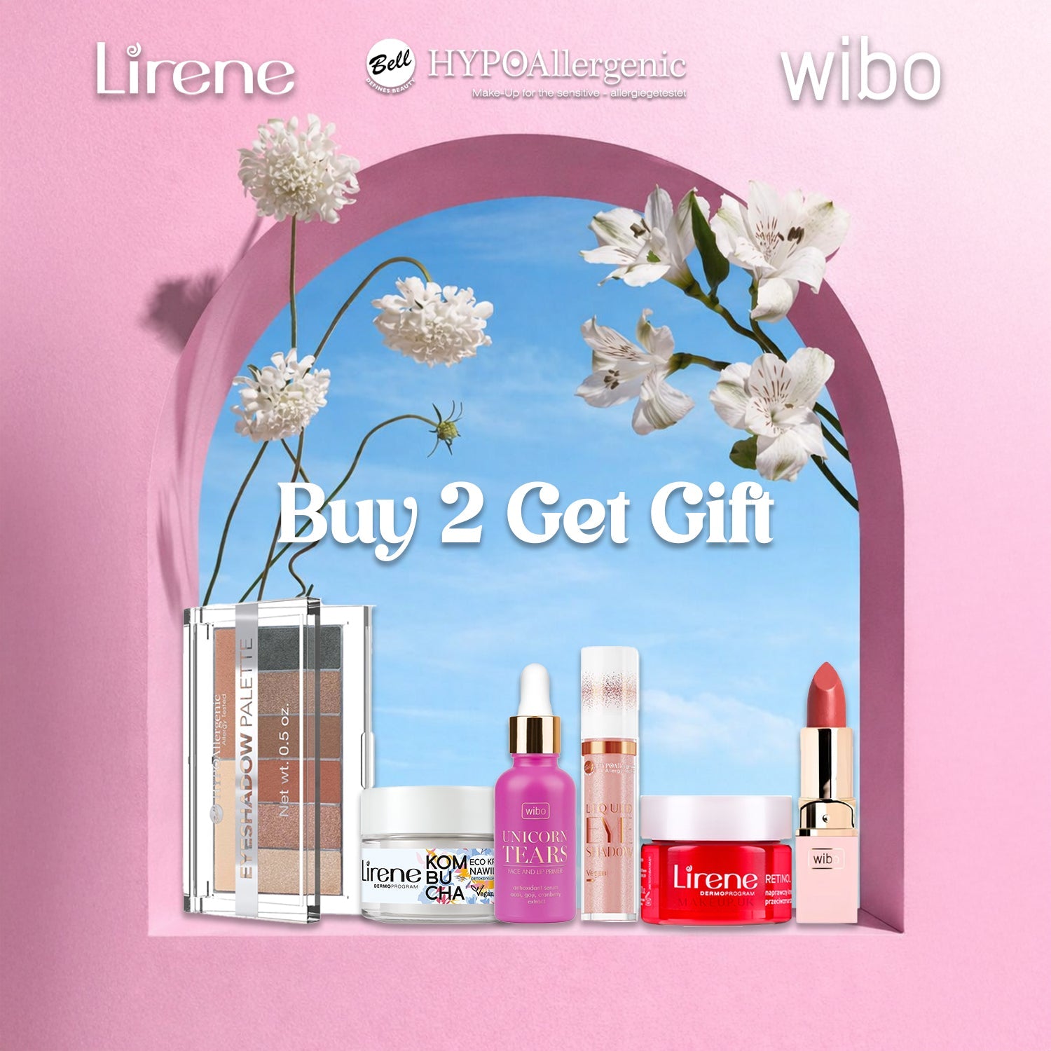 » Wibo, Lirene, Bell Hypo Free Gift (100% off)